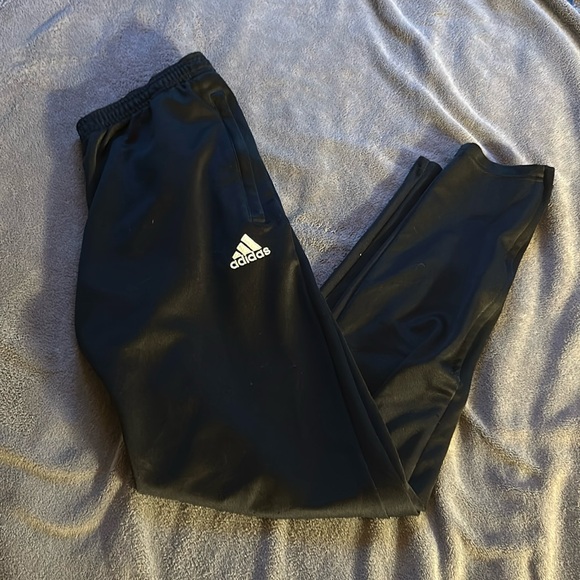 adidas Pants - BLACK ADIDAS TRACKPANTS